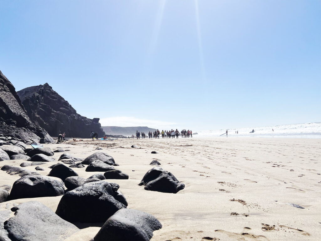 Fuerteventura: Stranden ved La Pared