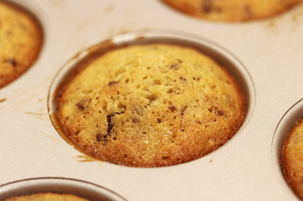 Oppskrift: Bananmuffins med Sjokolade og Valnøtter