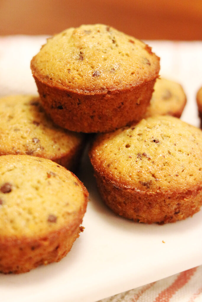 Oppskrift: Bananmuffins med Sjokolade og Valnøtter