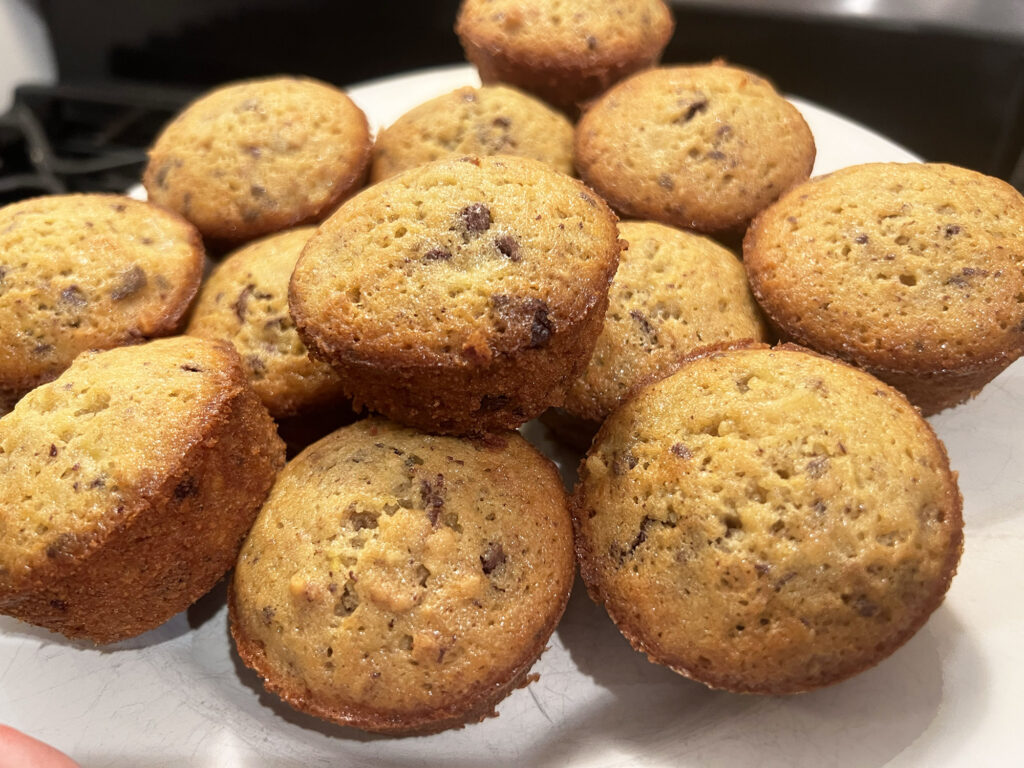 Oppskrift: Bananmuffins med Sjokolade og Valnøtter