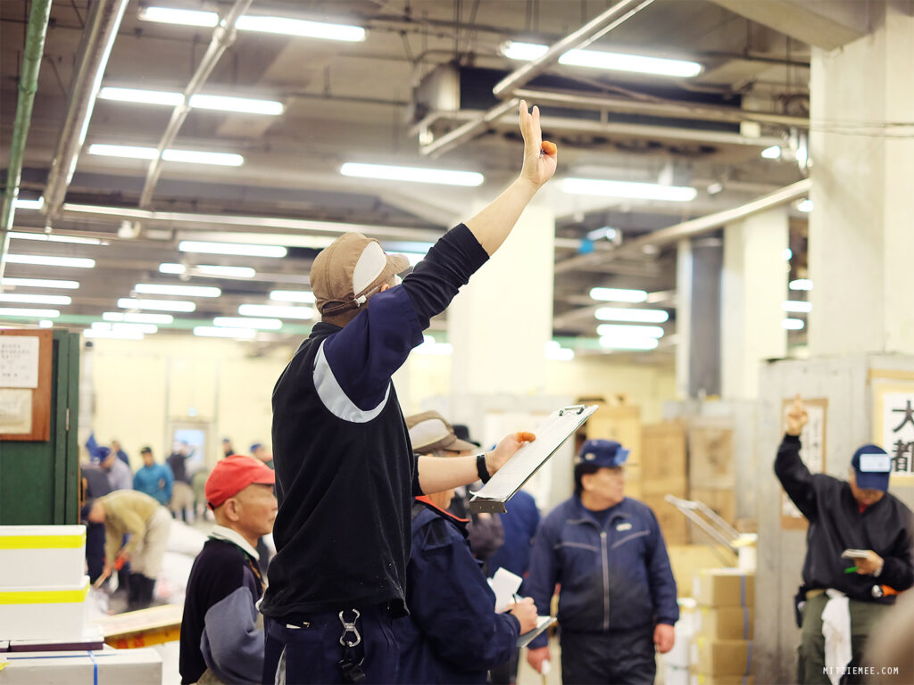 Tokyo: Tunauksjonen på Tsukiji Fiskemarked