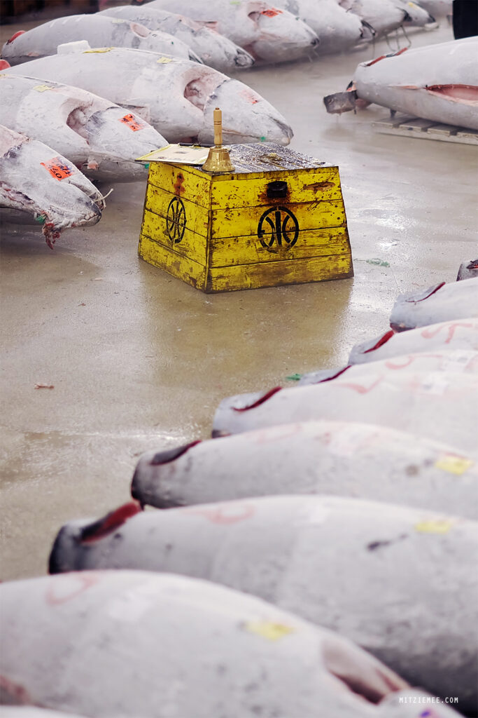 Tokyo: Tunauksjonen på Tsukiji Fiskemarked