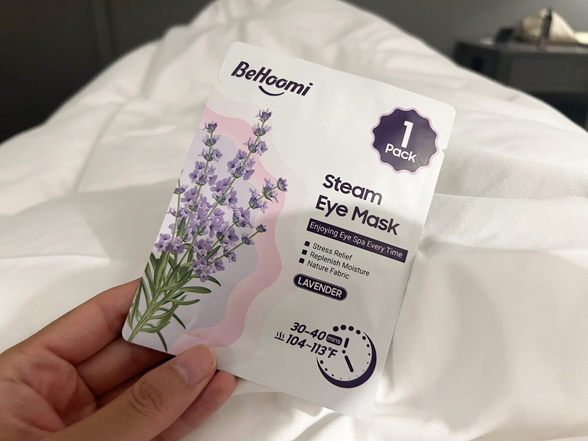 Review: BeHoomi Steam Eye Mask